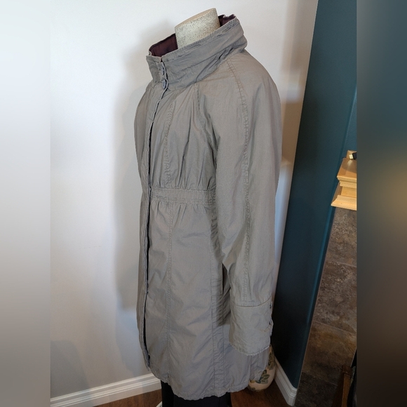 Unique St-Martins Fairy Tale  Scandanavian Cotton Hooded Parka Tan jacket Sz XL - Picture 6 of 15